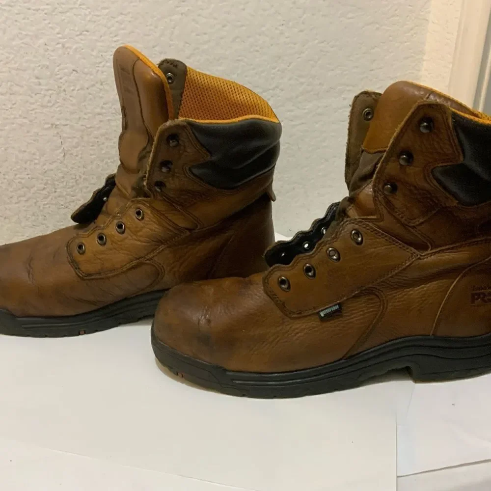 Timberland Pro 277 safety work boots steel toe men’s size 14W